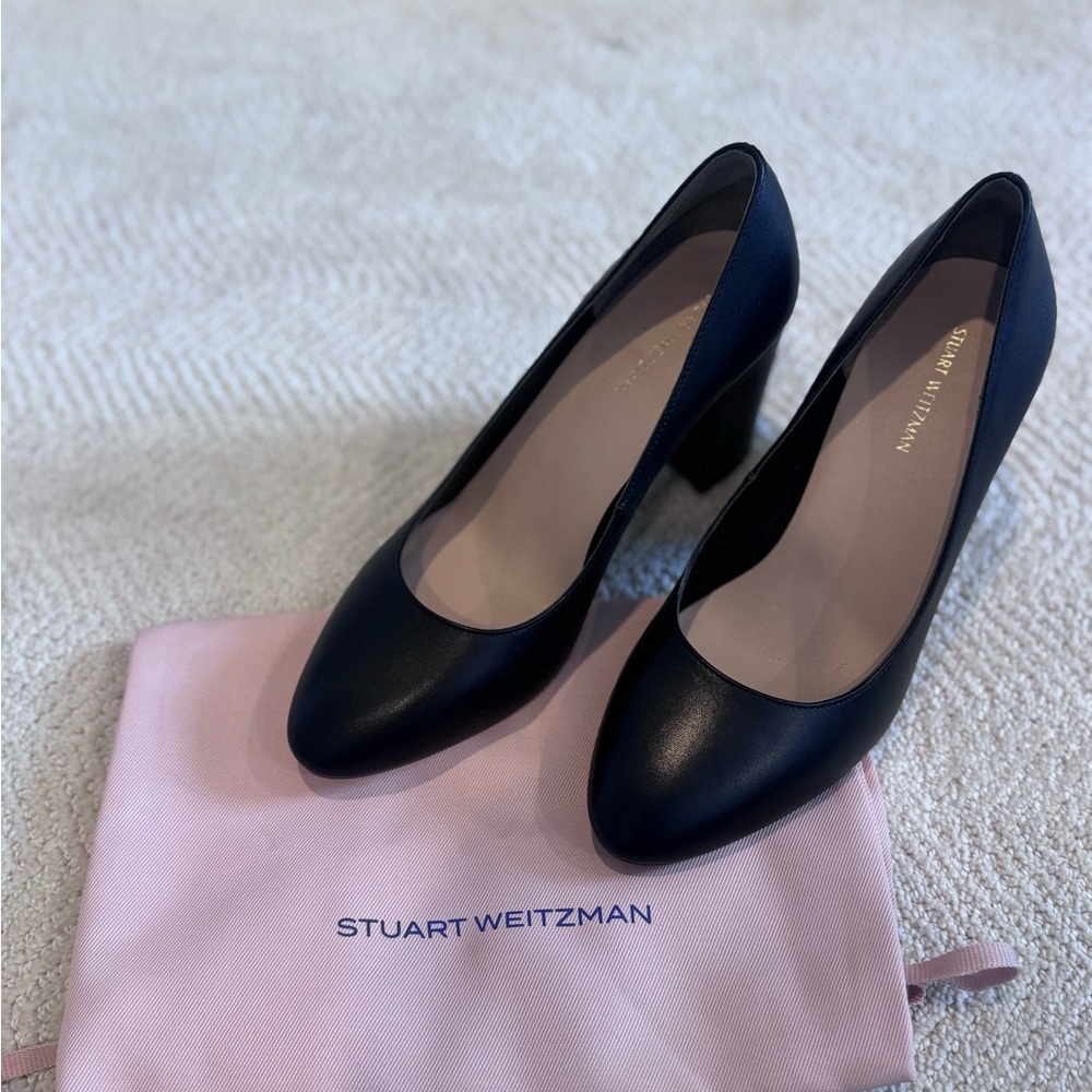 Stuart Weitzman Classic Black Heels